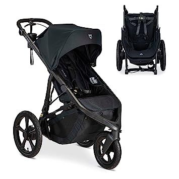 BOB Gear Wayfinder Jogging Stroller with Independent Dual Suspension, Air-Filled Tires, and 75-Po... | Amazon (US)