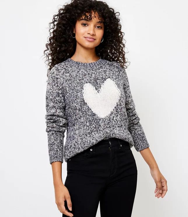 Heart Sweater | LOFT
