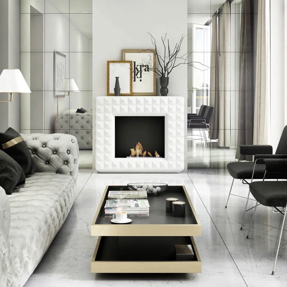 44.8'' W Bio-Ethanol Fireplace

#LTKU #LTKActive #LTKOver40