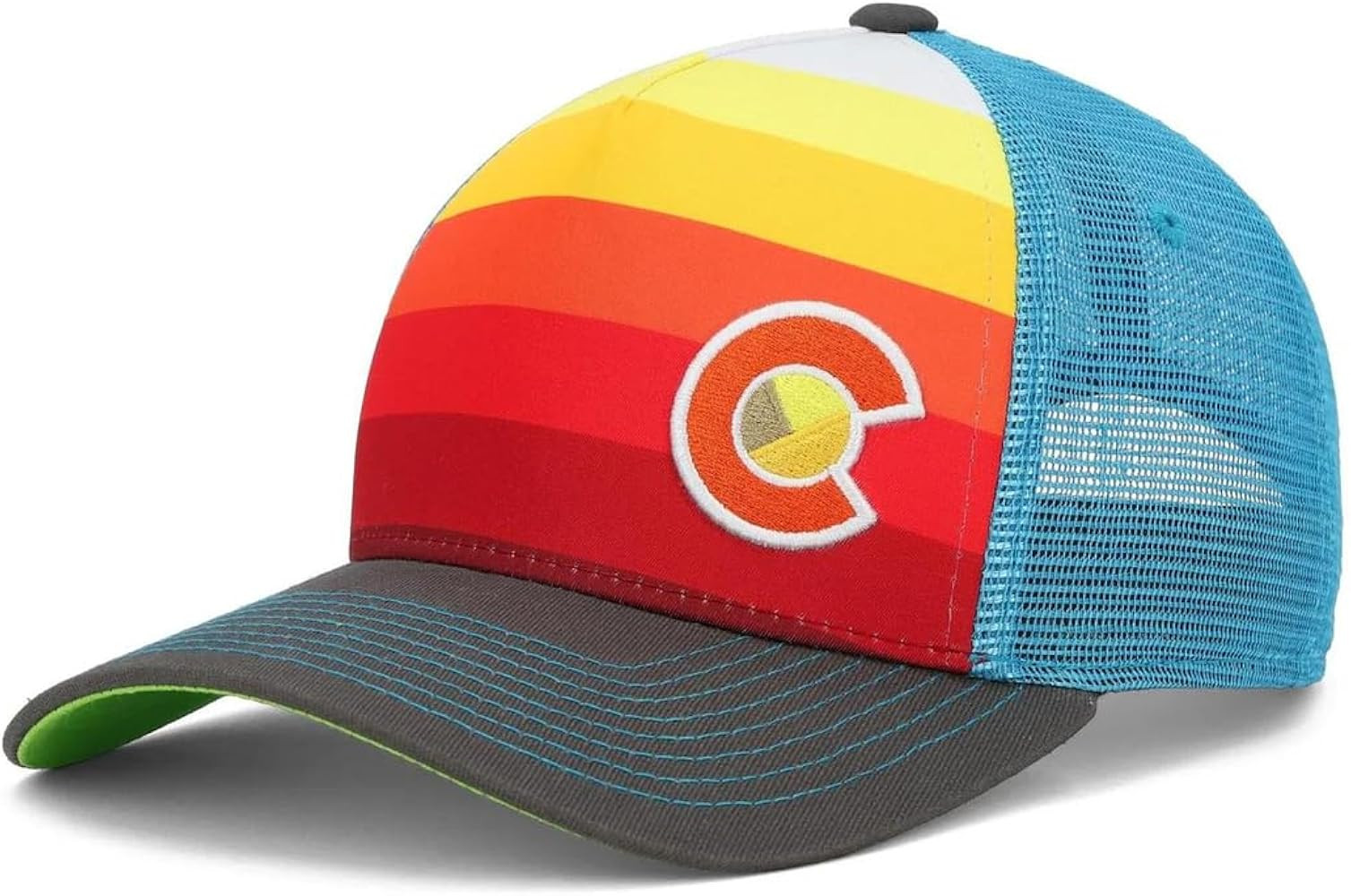 Colorado Trucker Hats for Men & Women - Custom Sunset Fader Style with Snapback, Versatile & Cons... | Amazon (US)