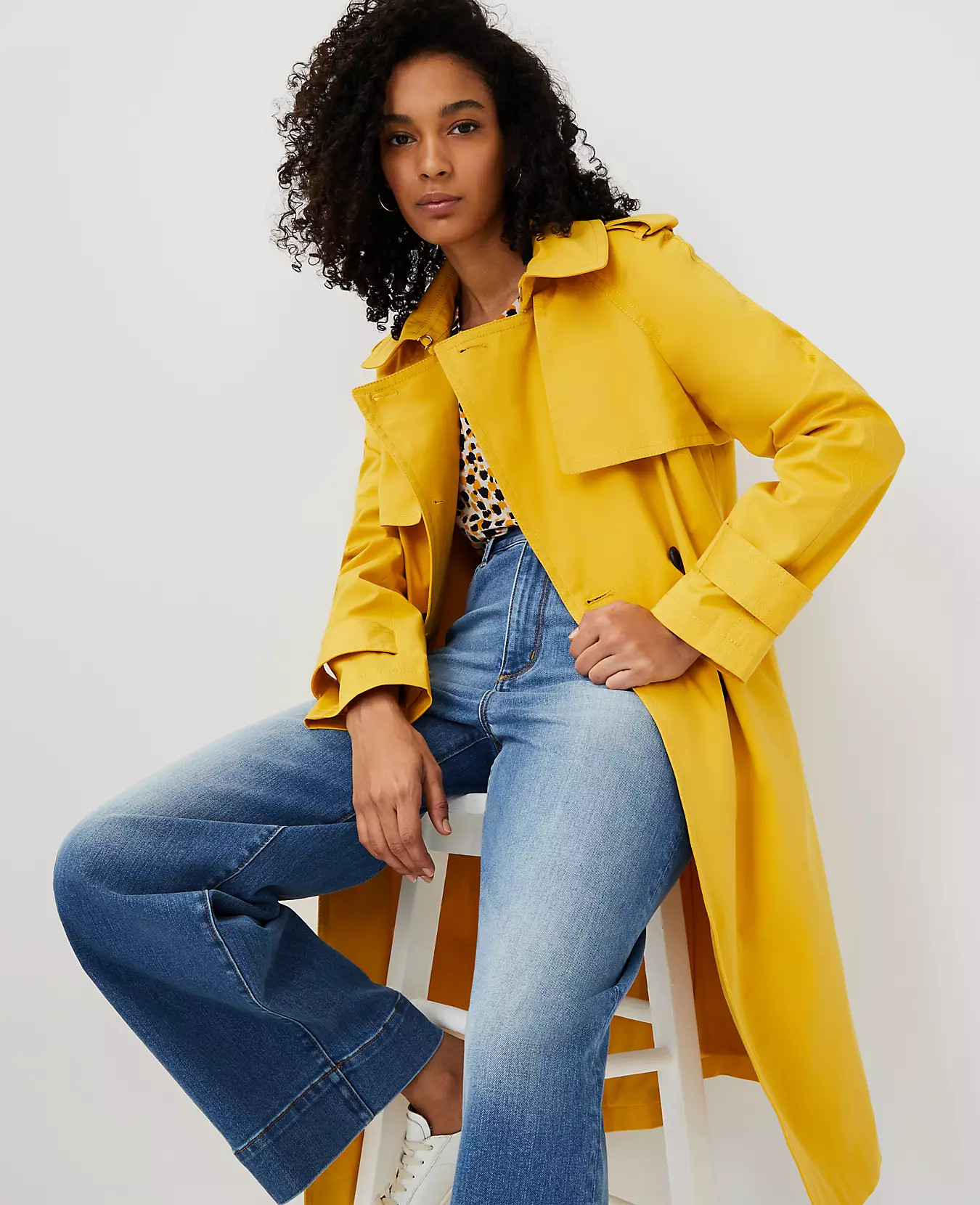 Twill Trench Coat | Ann Taylor | Ann Taylor (US)