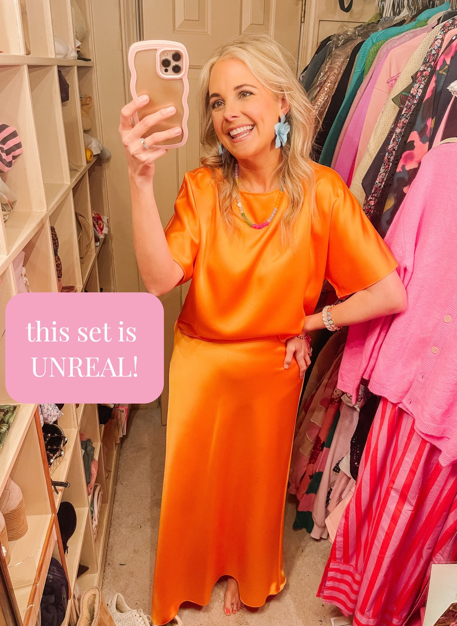 This tangerine set is legit!! Also comes in butter yellow. Runs tts


#LTKSeasonal #LTKTravel #LTKWedding