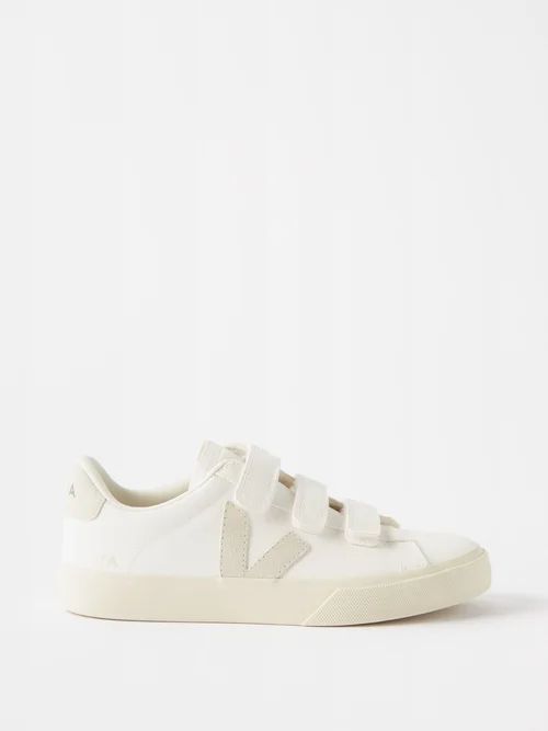 Veja - Recife Velcro-strap Leather Trainers - Womens - White | Matches (US)