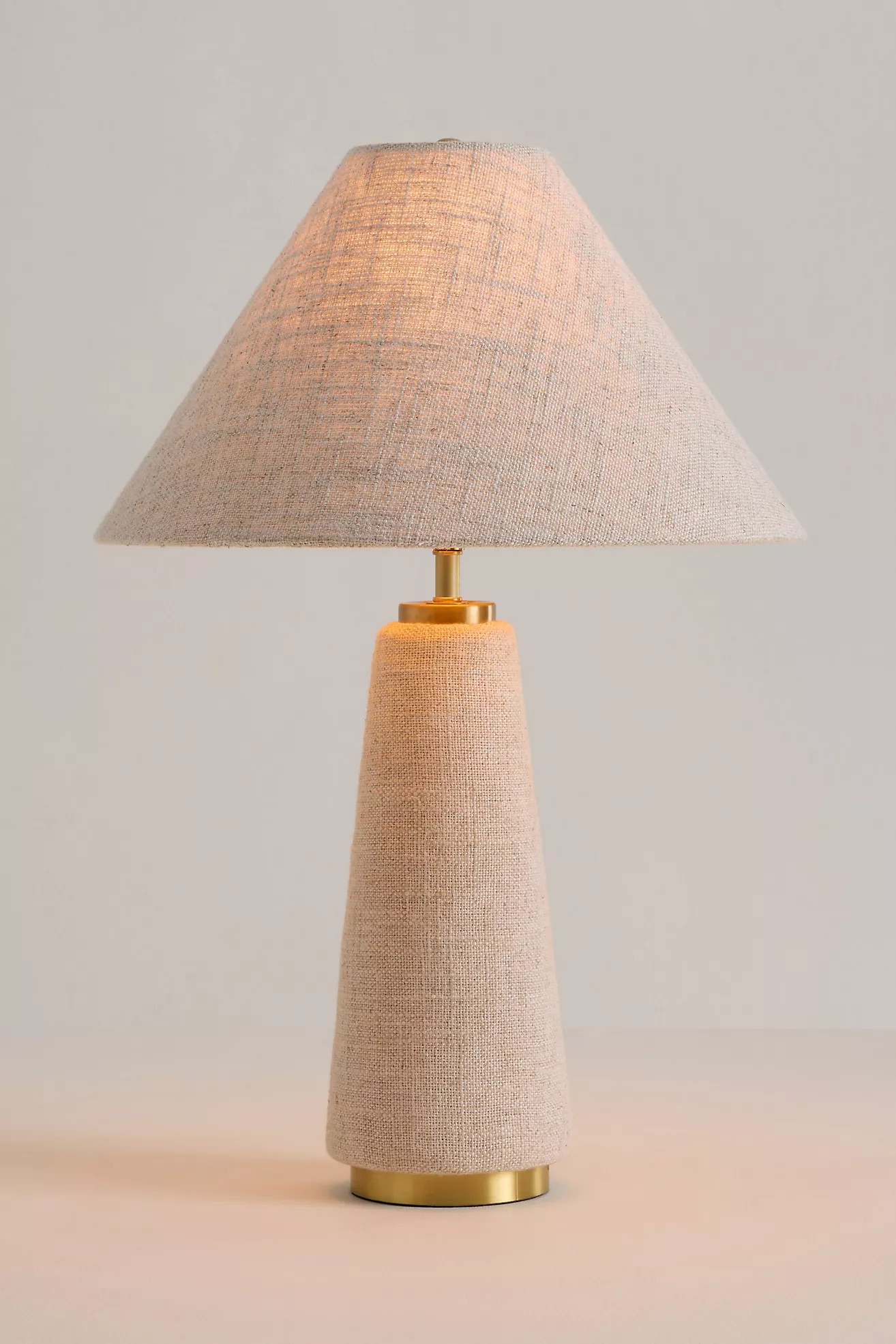 Lulu Linen Table Lamp | Anthropologie (US)