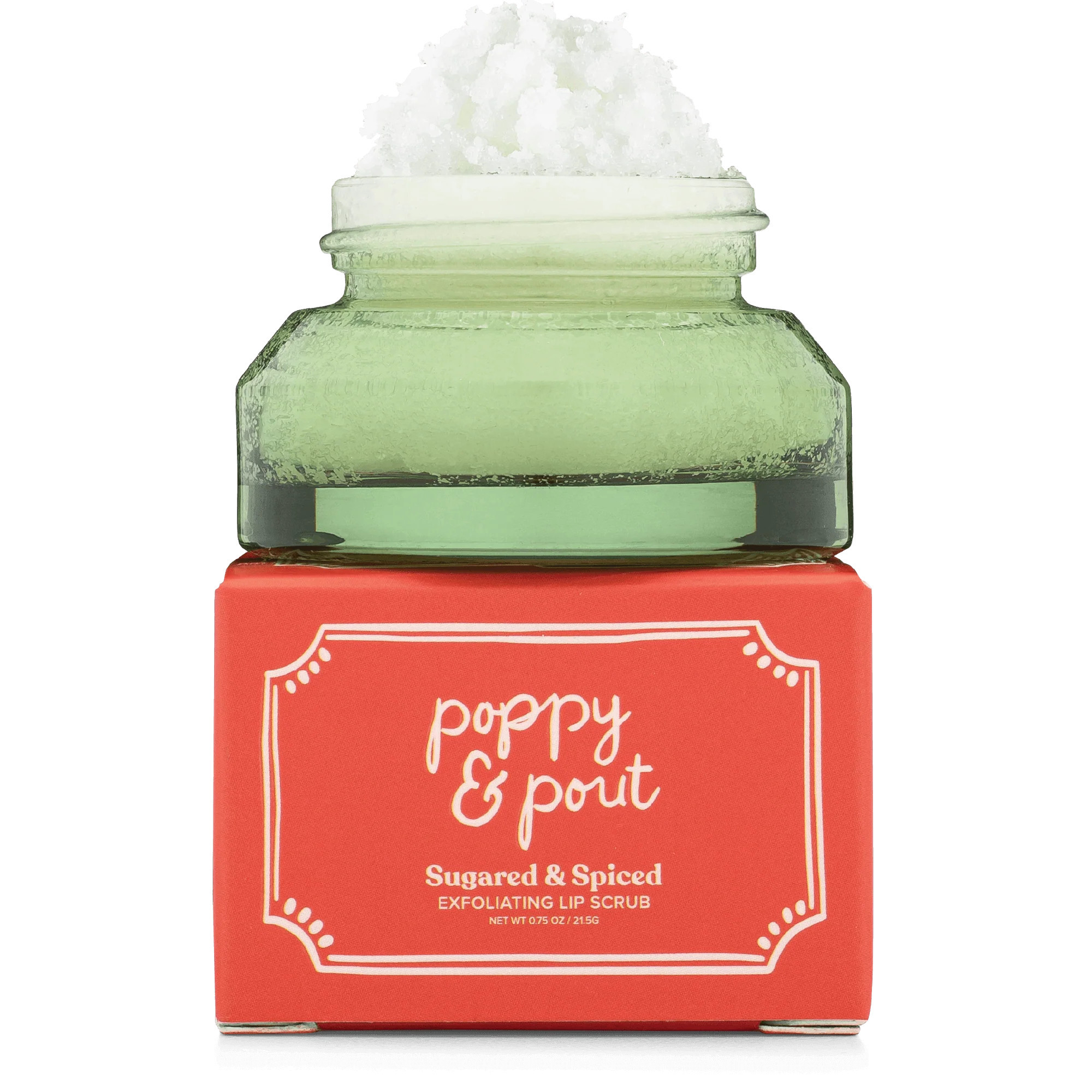 Limited Edition, Lip Scrub, Holiday, Sugar & Spiced | Poppy & Pout