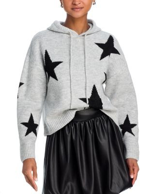 AQUA Star Hoodie Sweater - Exclusive  | Bloomingdale's Women | Bloomingdale's (US)