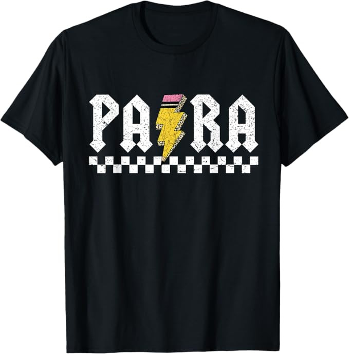 Para Squad Paraprofessional Para Teacher T-Shirt | Amazon (US)