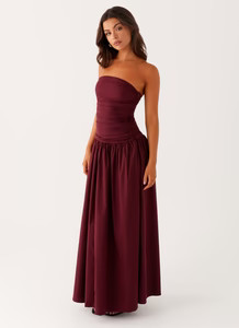 Carmel Maxi Dress - Mulberry | Peppermayo (Global)