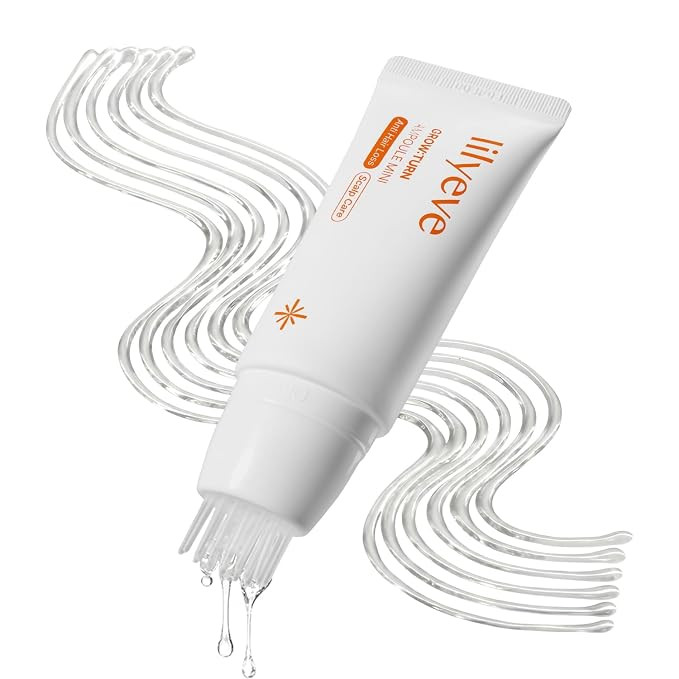 lilyeve GROWTURN Hair Growth Serum with Built-in Brush, Heartleaf-Derived Exosomes to Revitalize ... | Amazon (US)