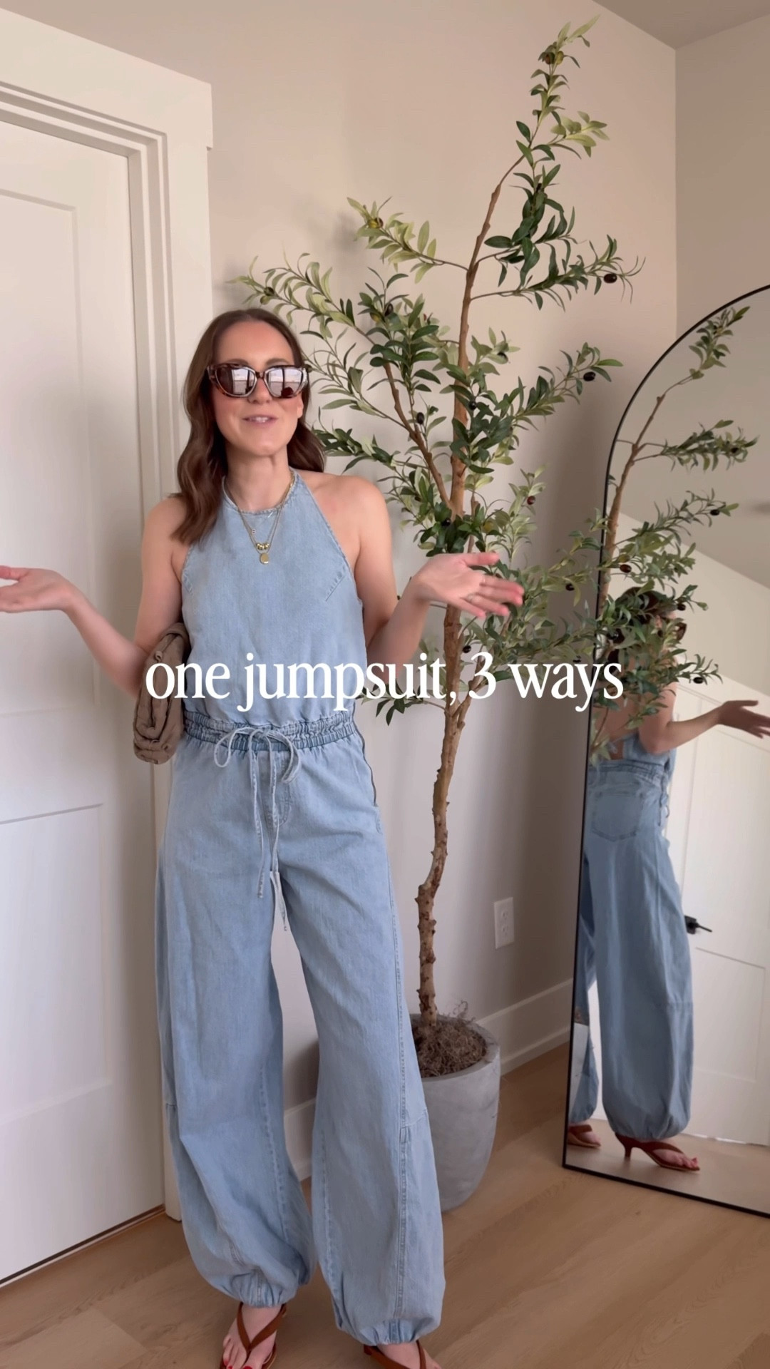 The comfiest denim jumpsuit! It’s stretchy and soft and easy to dress up or down! Here are 3 ways I’m wearing it this spring and summer.
Wearing a xs

Abercrombie style, jumpsuit, Abercrombie finds, denim jumpsuit, spring style, summer style, what to wear 

#LTKootd