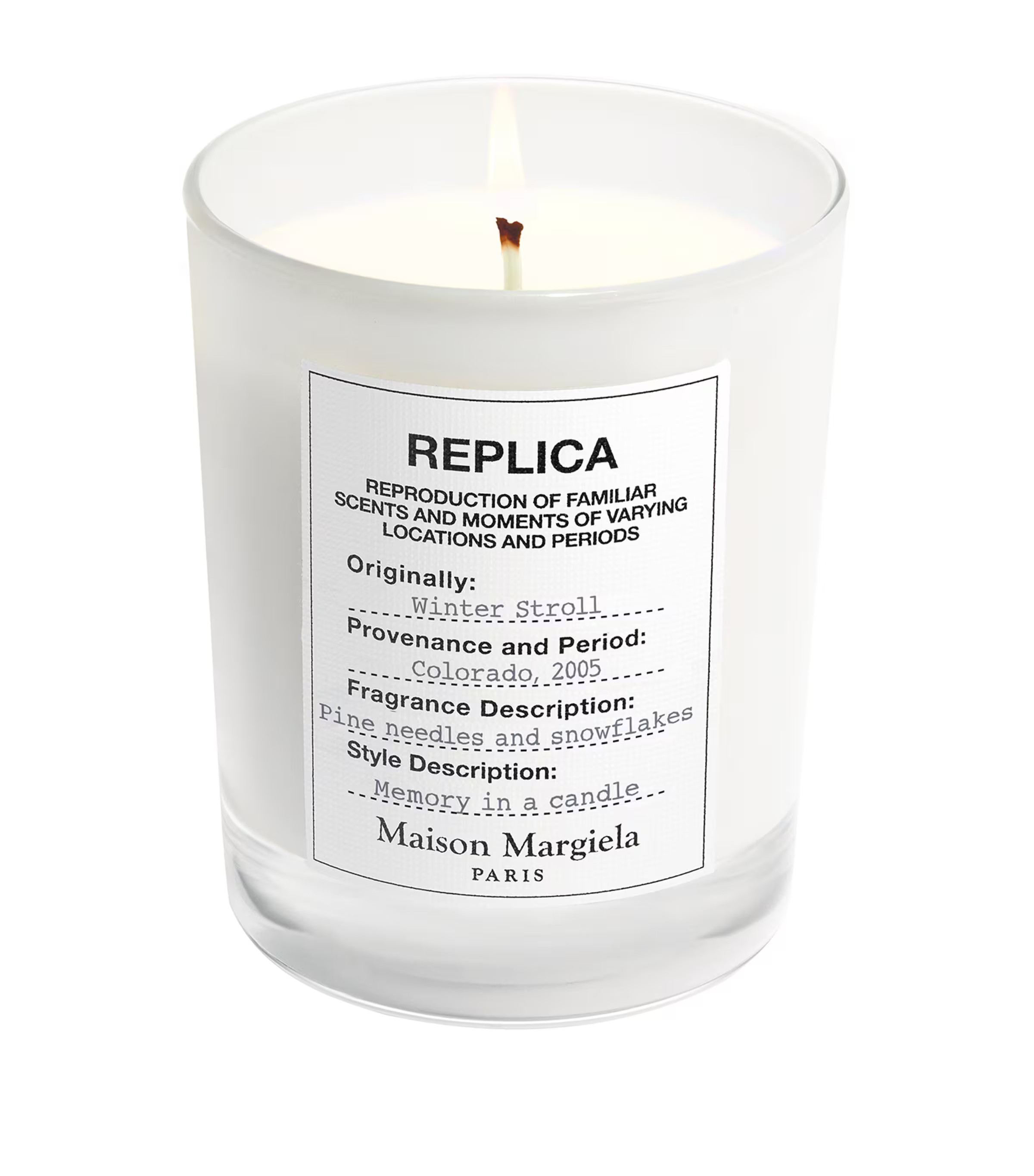 Replica Winter Stroll Candle (165g) | Harrods