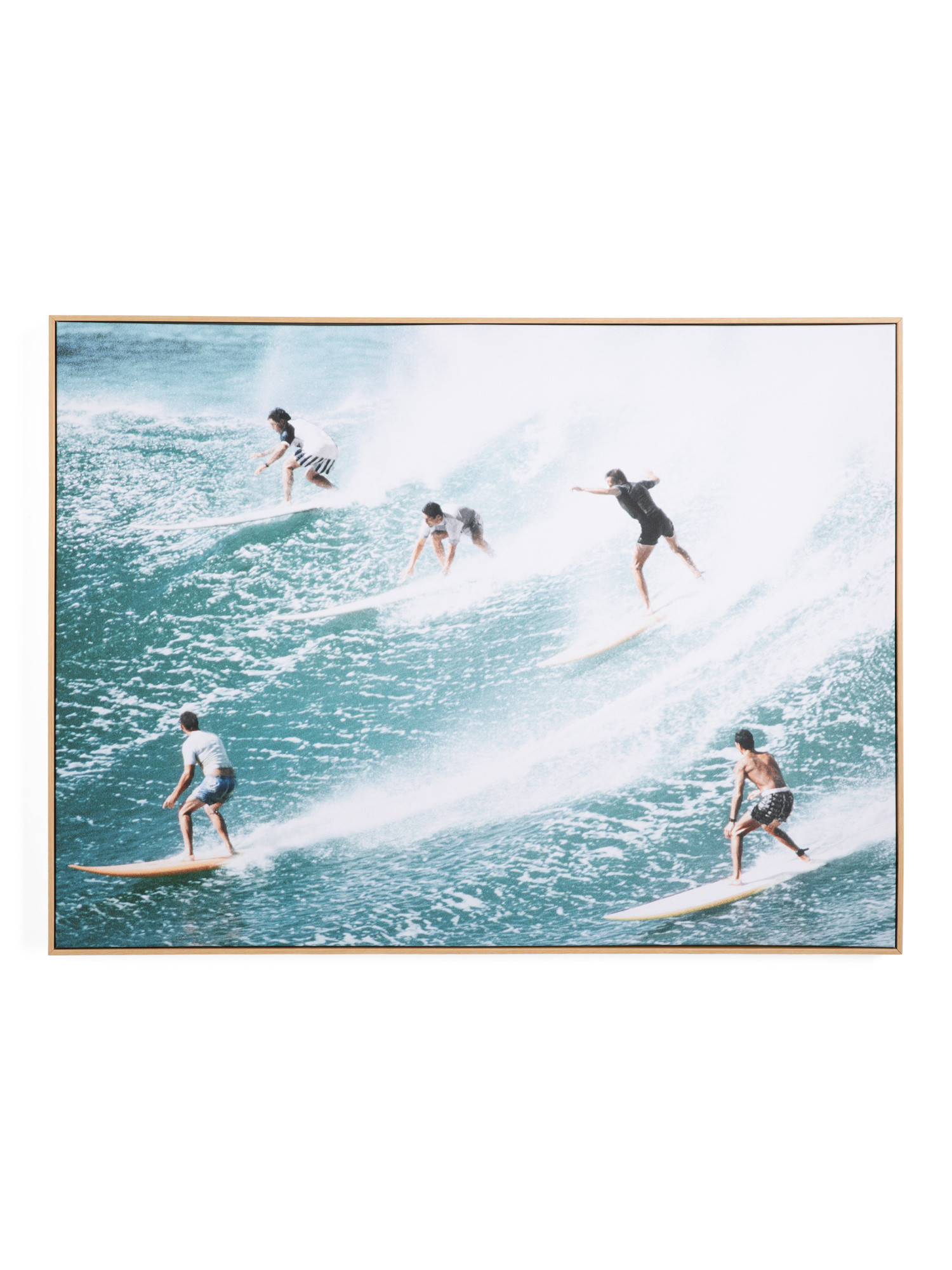 40x30 Surfs Up Framed Canvas | TJ Maxx