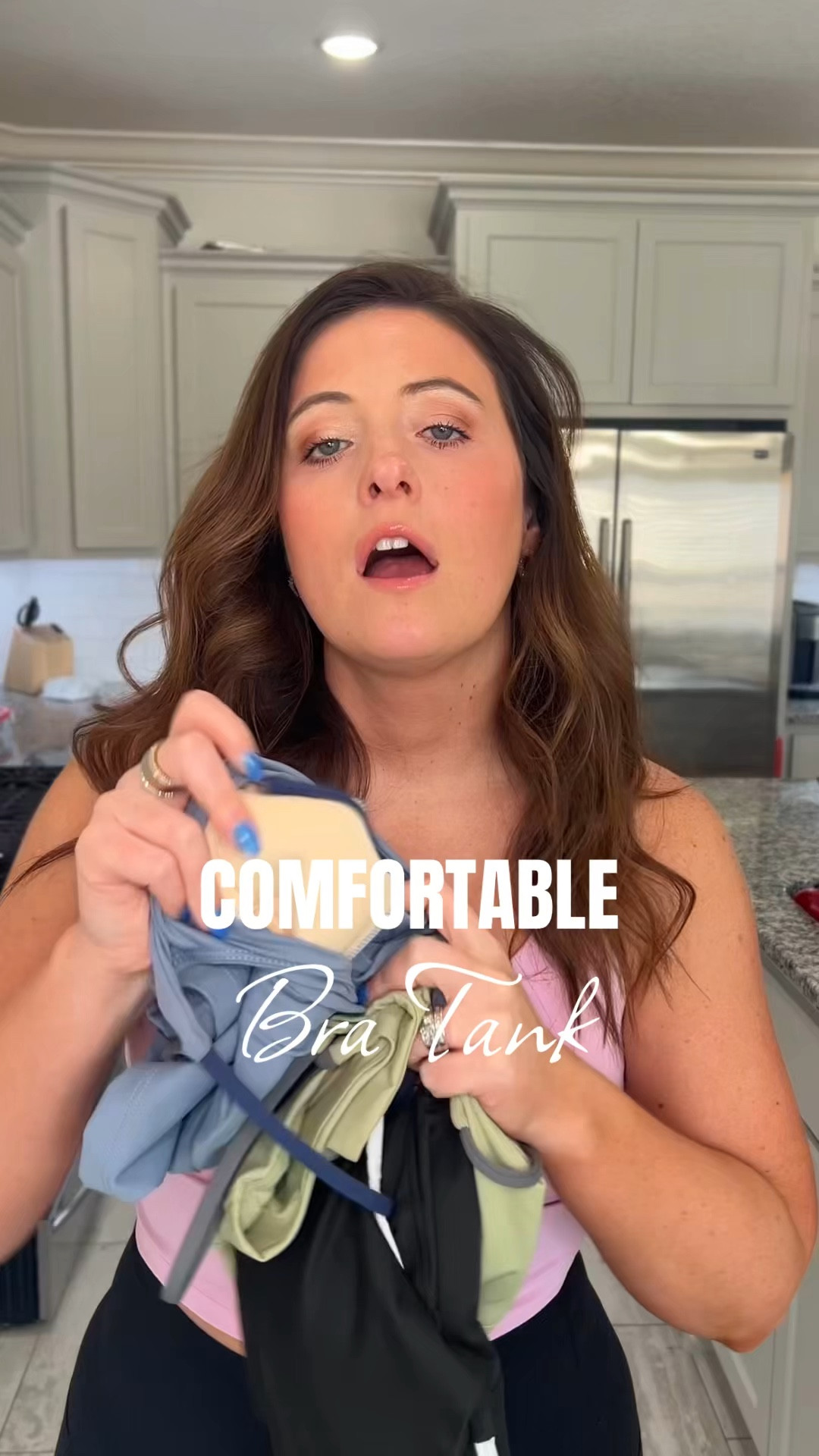 The perfect throw-on-and-go tank 🙌 These Rhea soft longline sports bra tanks have built-in sewn-in cups (no adjusting, no fuss 👏), are insanely comfy, and so flattering. I wear them for workouts, errands, or just lounging grab the multi-pack, you’ll live in these 💖

#LTKfit #LTKactive #LTKunder50 #athleisure #everydaystyle #momstyle #workoutwear #comfystyle #closetstaples #ltkfinds #longlinetank #builtinsupport

#LTKMidsize #LTKootd #LTKfitnessgoals