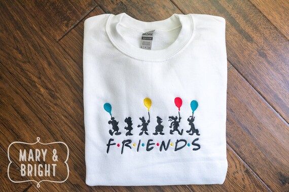 Mickey Friends TV Show Embroidered Sweatshirt Inspired | Etsy | Etsy (US)
