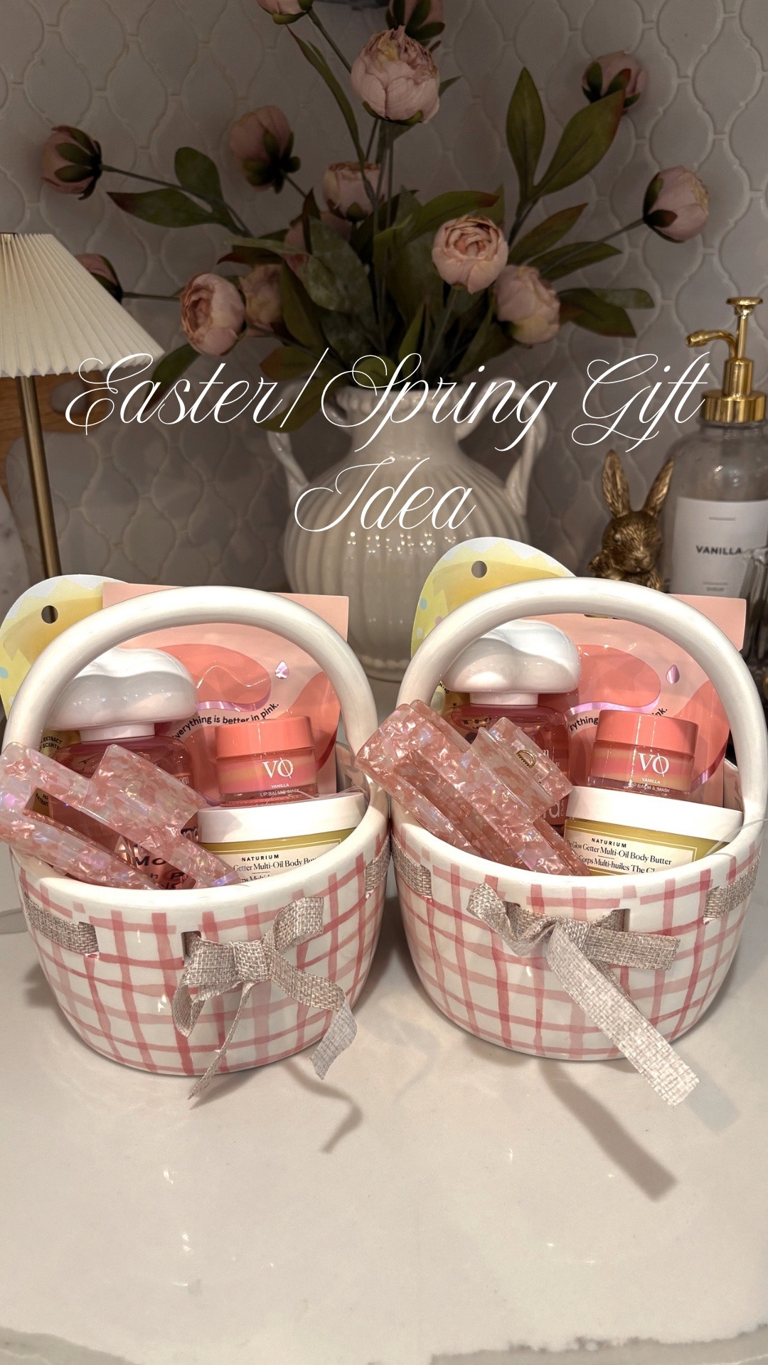 SPRING/EASTER GIFT IDEA
y’all how freaking cute are these gingham ceramic mini Easter baskets? I snagged them right away from the Target dollar section and turned them into cute gift ideas for your bestie, teachers, coworker, neighbor, whoever, I just thought they were so cute! 
#target #targetbullseye #targetdollarsection #giftidea #springgift #Eastergift #bestiegifts #teachergift #giftinspo


#LTKBeauty #LTKSeasonal #LTKOver40