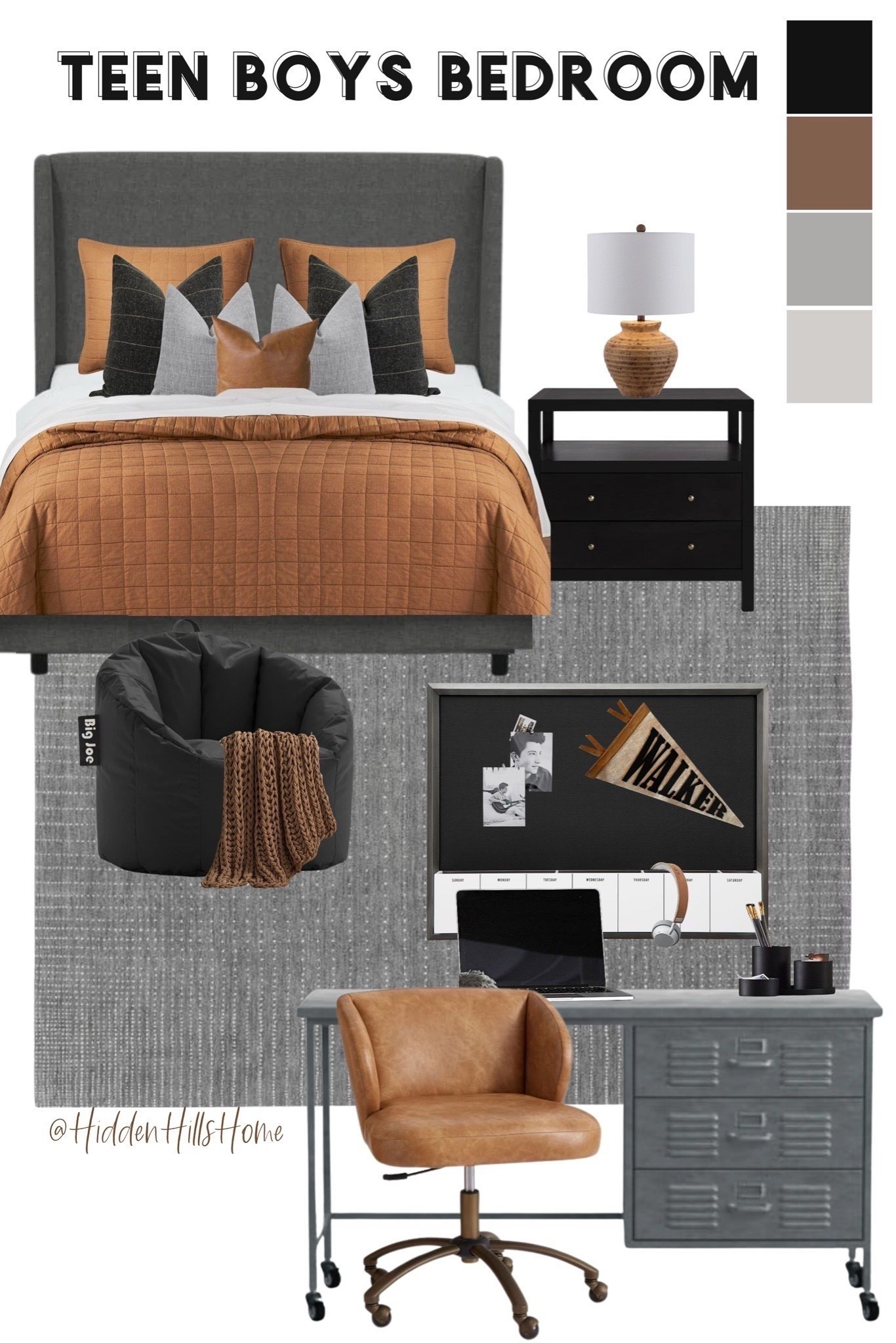 Boys bedroom decor, teen boys room decor ideas, home decor, boys bedroom inspiration, masculine bedroom #boysroom


#LTKHome #LTKSaleAlert #LTKKids