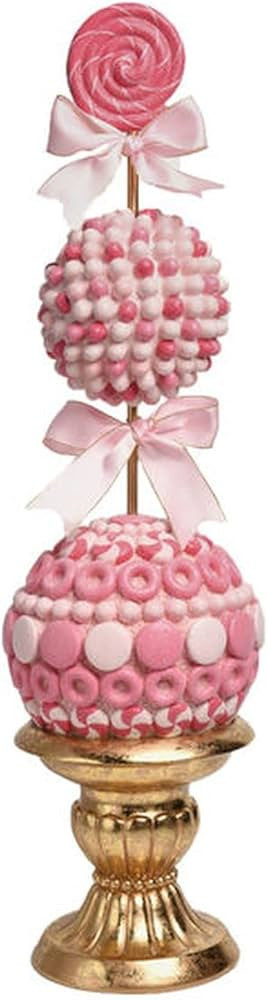 December Diamonds Pink/Gold Candy Topiary | Amazon (US)