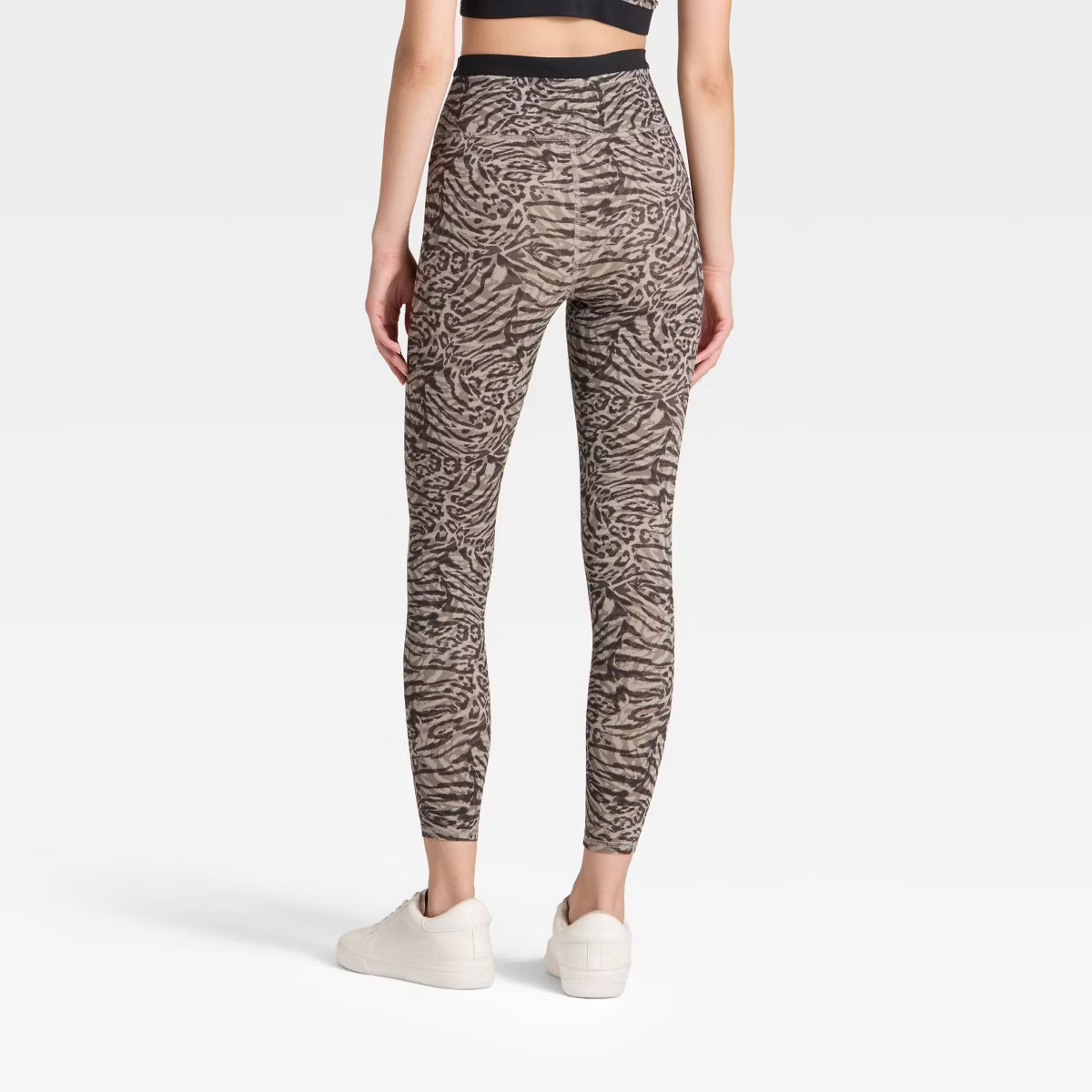 Women's High-Rise Crossover Waistband 7/8 Leggings - JoyLab™ | Target