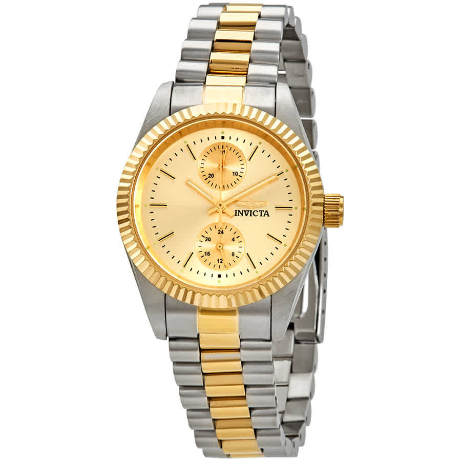 Invicta Specialty Champagne Dial Two-tone Ladies Watch 29442 - Walmart.com | Walmart (US)