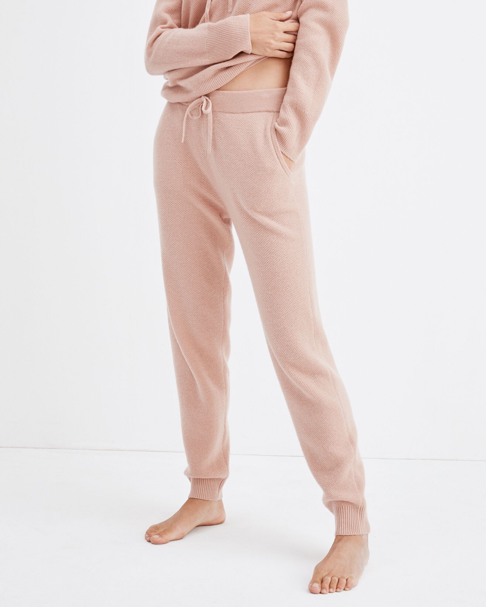 Cashmere Honeycomb Joggers | Haven Well Within