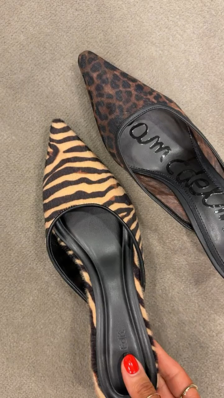 Don’t forget all the beautiful shoe options! Love these fun prints

#LTKWorkwear #LTKOver40 #LTKSaleAlert
