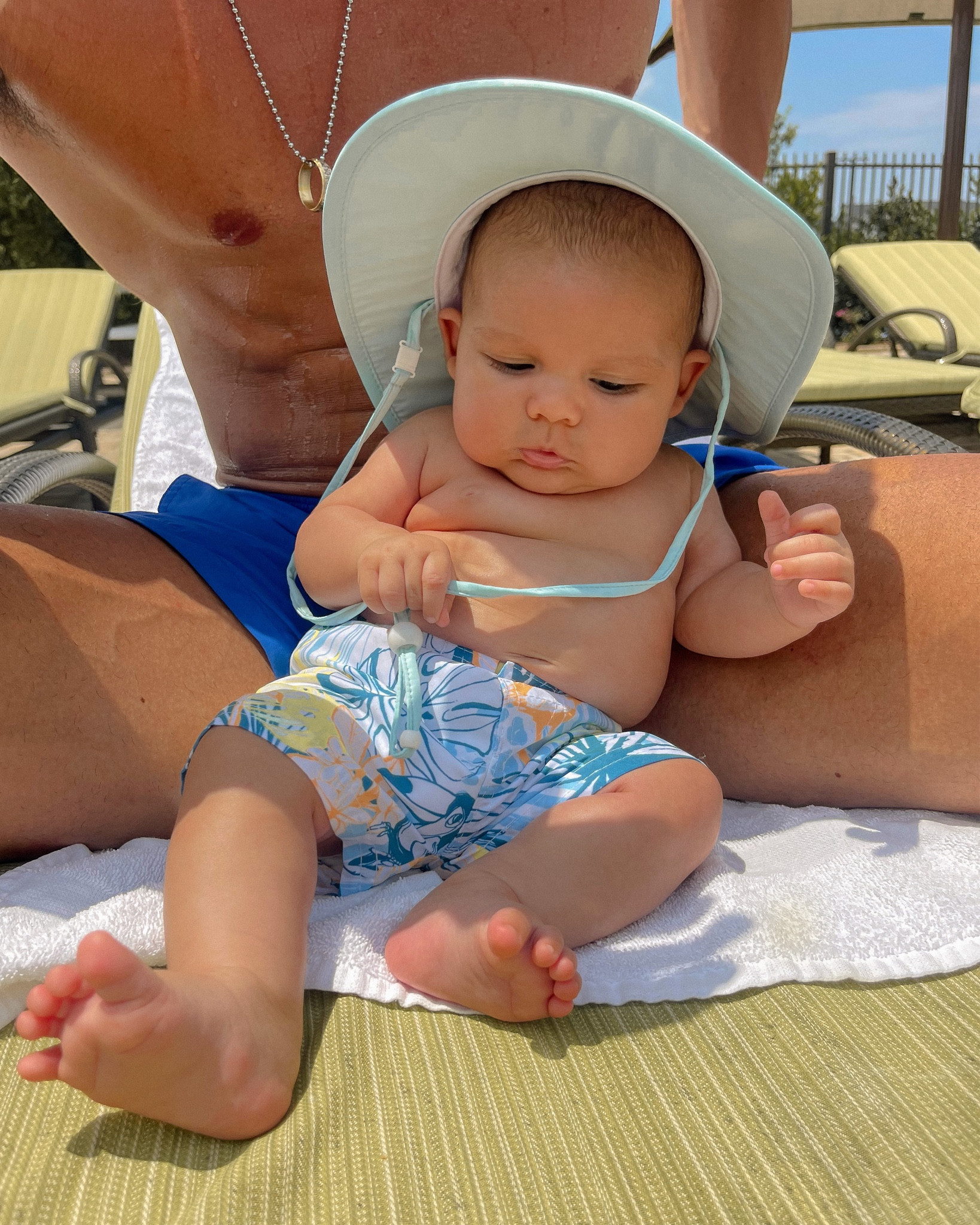 First pool day and my heart can’t take it! 

#LTKbaby #LTKunder50 #LTKfamily