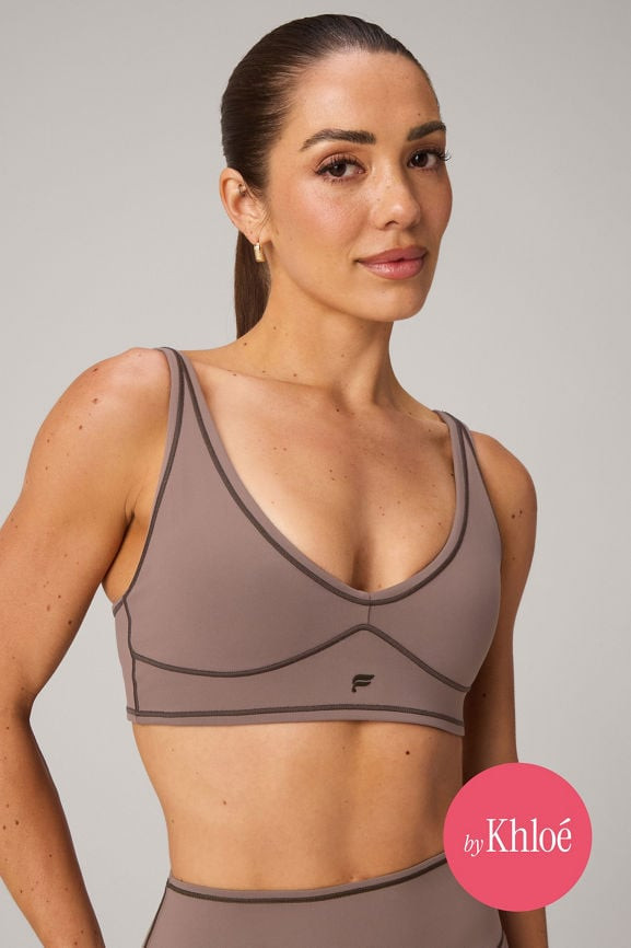 PureLuxe Longline Low Impact Bra | Fabletics