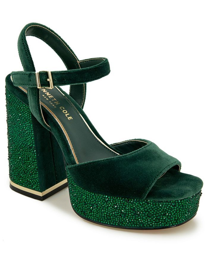 Women's Dolly Crystal Platform Sandals | Macys (US)