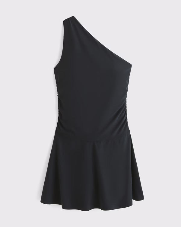 Women's YPB studioFLEX One-Shoulder Mini Dress | Women's Dresses & Jumpsuits | Abercrombie.com | Abercrombie & Fitch (US)