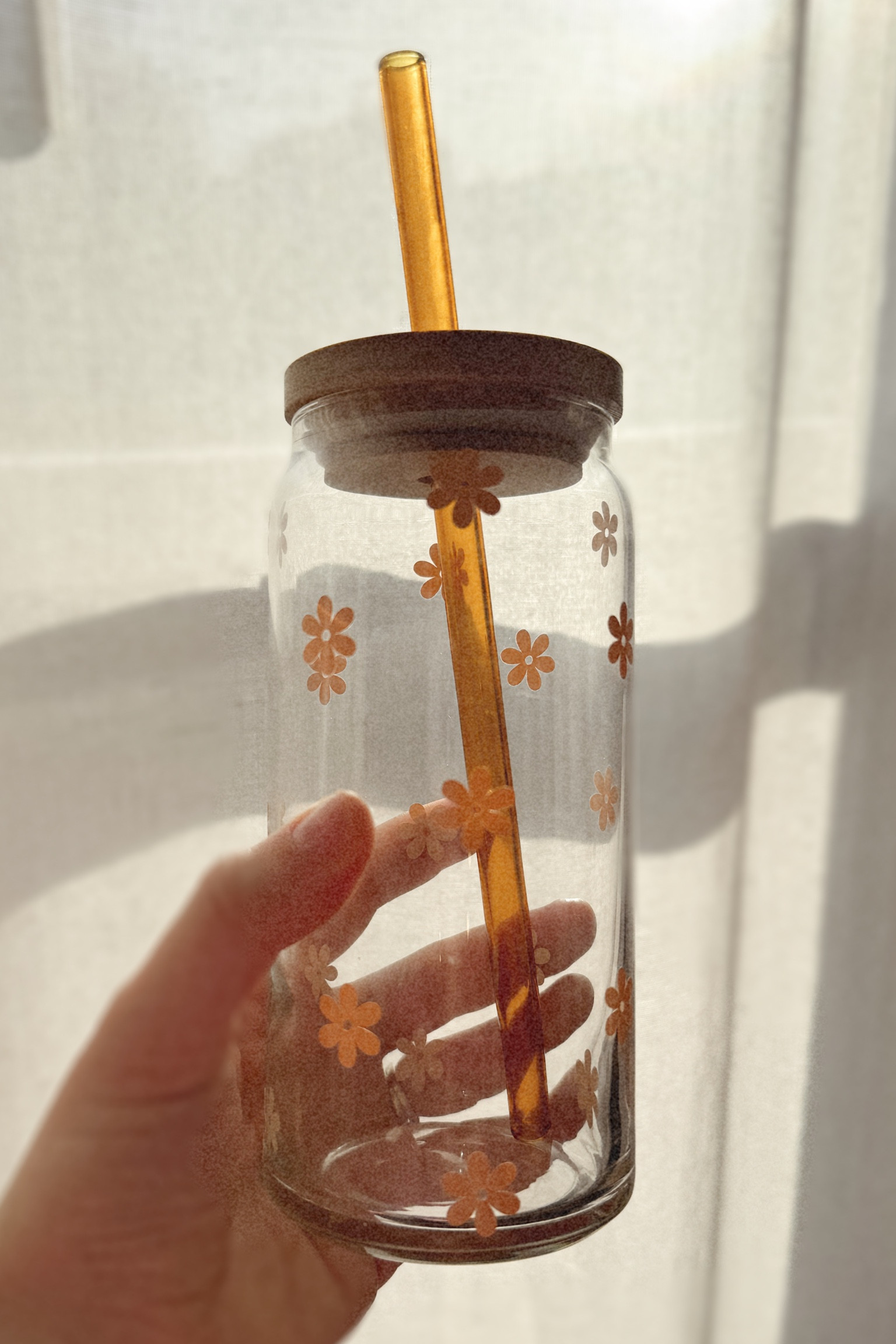 I adore this charming glass tumbler that comes with a lid and an amber-colored straw! I love to support small businesses, and I found this cutie on Etsy. It has been incredibly durable!

#LTKfamily #LTKhome #LTKfindsunder50