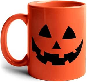 Tstars Jack O Lantern Cup Halloween Pumpkin Face Coffee Mugs 11 Oz. Orange | Amazon (US)