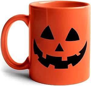 Tstars Jack O Lantern Cup Halloween Pumpkin Face Coffee Mugs 11 Oz. Orange | Amazon (US)