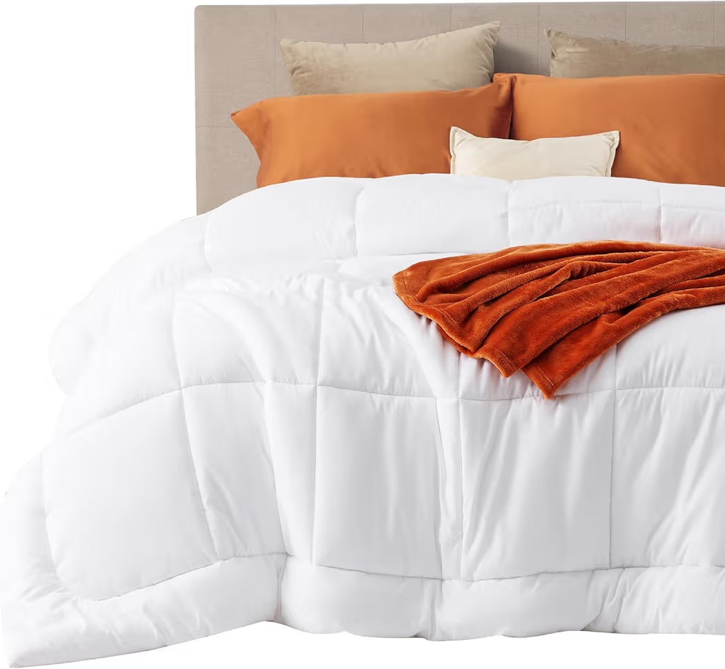 Bedsure Comforter Duvet Insert - Quilted Comforters King Size, All Season Duvet, GentleSoft Down ... | Amazon (US)