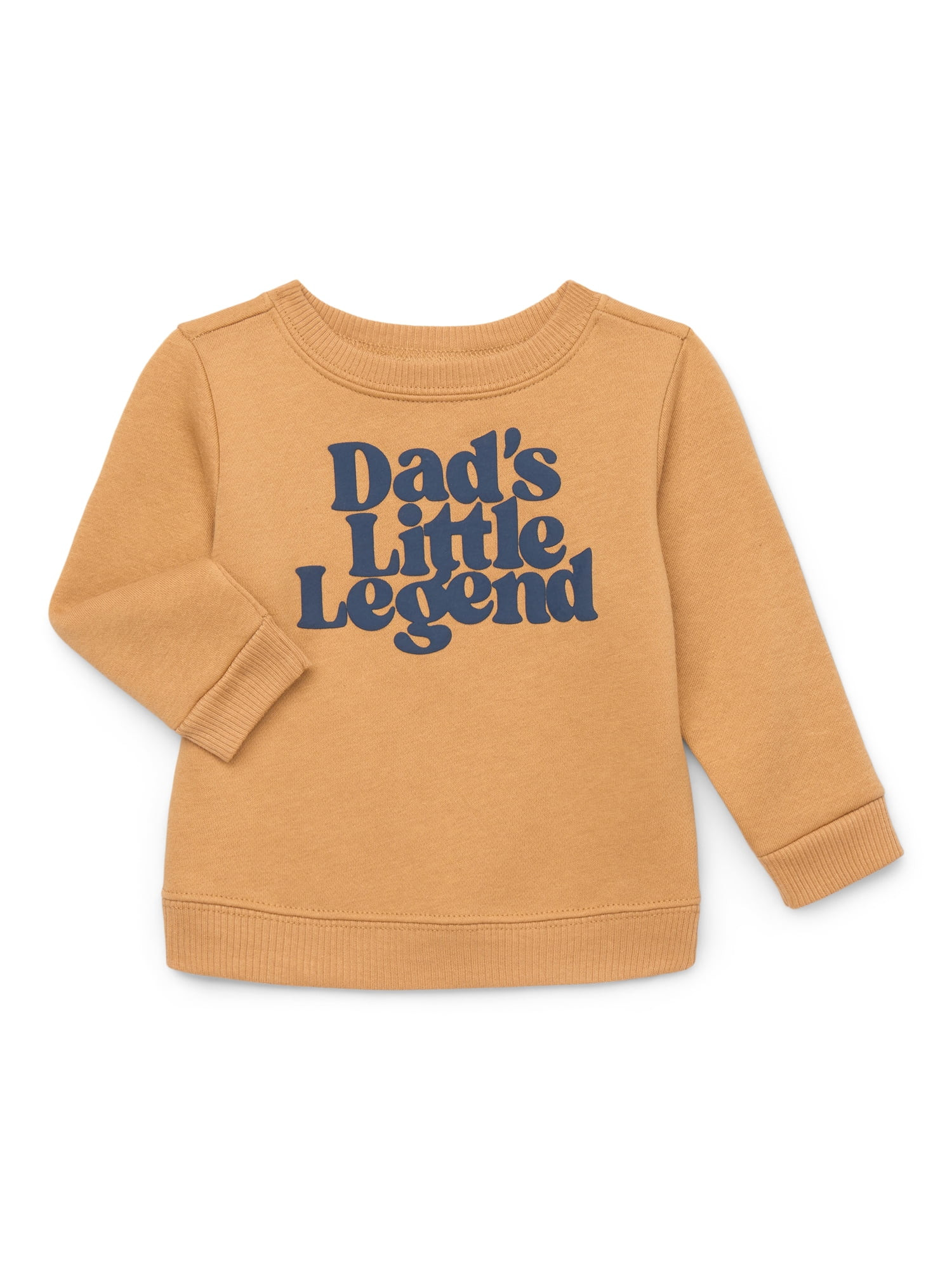 Garanimals Baby Boys Printed Fleece Sweatshirt, Sizes 6-24 Months - Walmart.com | Walmart (US)