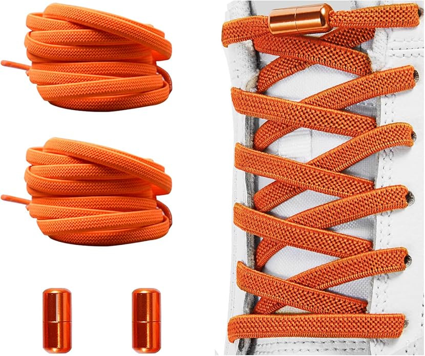 No Tie Shoelaces, Elastic Shoelaces for Adults/Kids，Elastic No Tie Shoe Laces | Amazon (US)