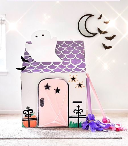 DIY Cardboard Spooky Sweet Haunted House 

#LTKHalloween #LTKkids #LTKSeasonal