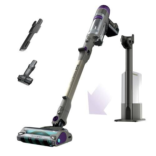 Shark Cordless Vacuum Cleaner with HEPA Filter, PowerDetect Clean & Empty, Powerful Suction, Auto-Empty System, Pet Hair Pickup, Carpets & Hardfloor, Dark Gray, IP3251 | Amazon (US)