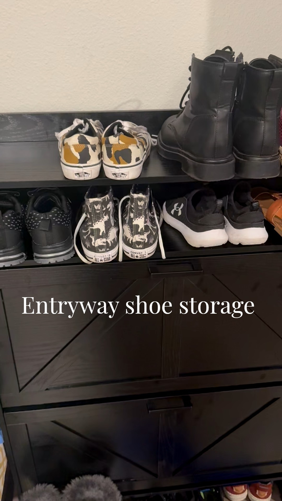 Shoe storage can be a hassle in small space but this fixture holds more shoes and makes it easy to keep my entryway clean. Amazon finds, shoes, storage 

#LTKSaleAlert #LTKHome #LTKmomlife