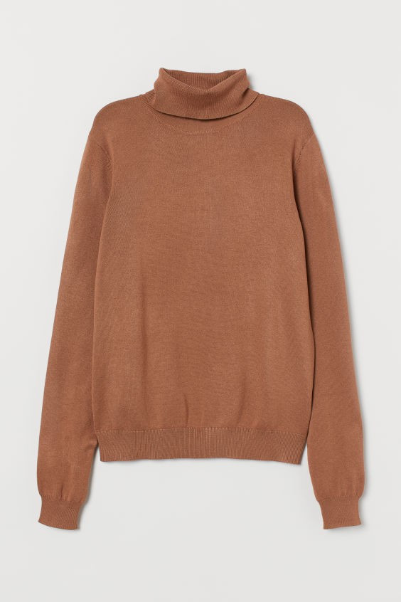 Fine-knit Turtleneck Sweater | H&M (US + CA)