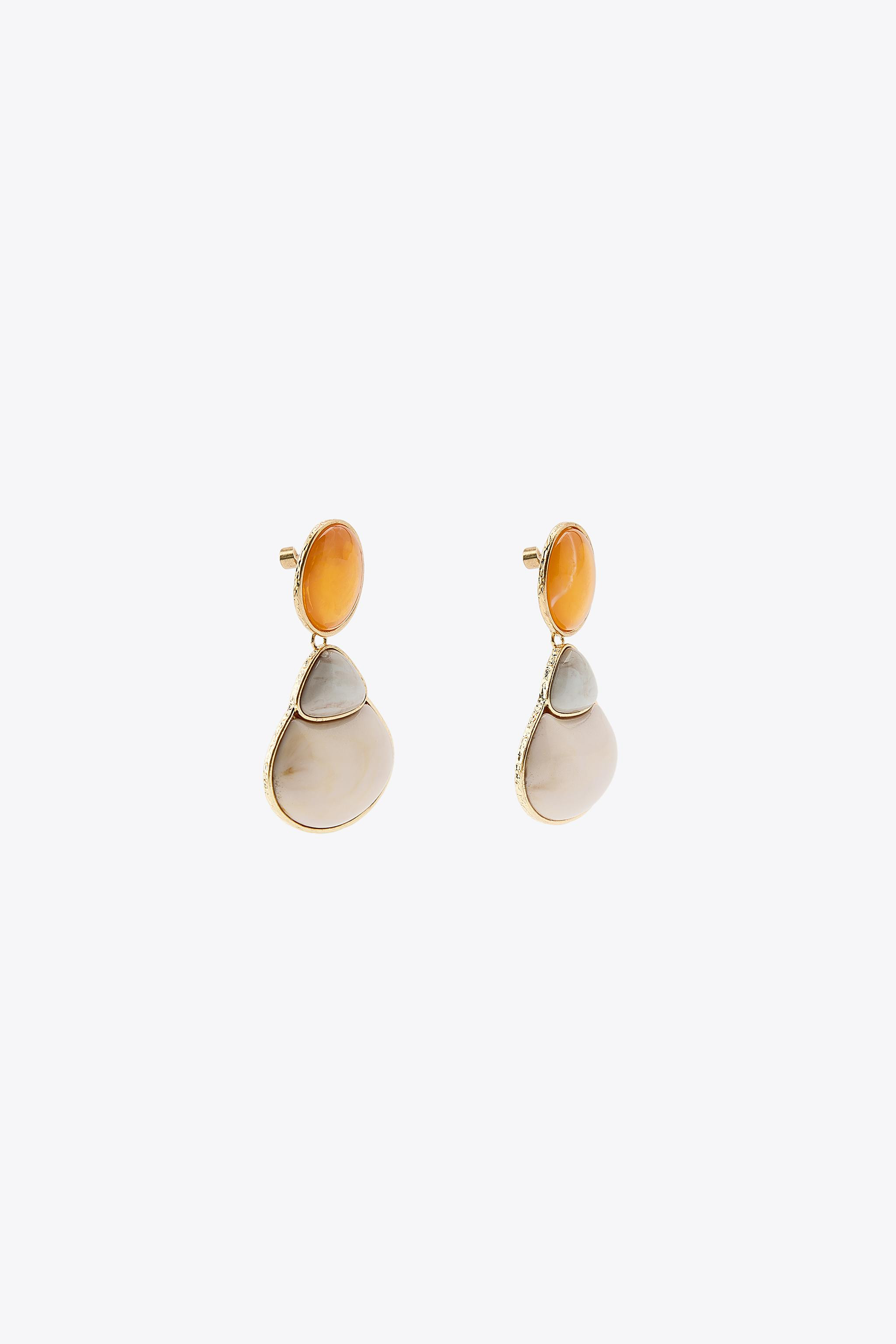STONE EARRINGS | Zara US