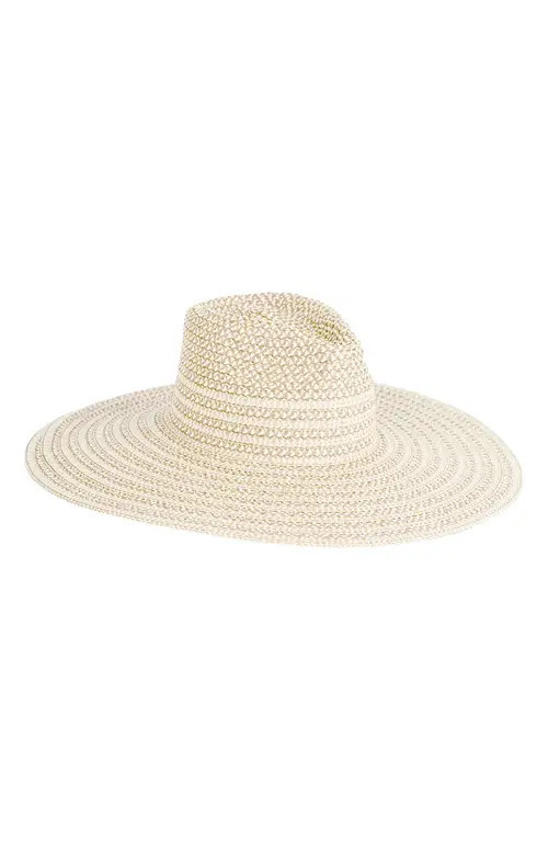 Eric Javits Sea La Vie Straw Sun Hat in Cream at Nordstrom | Nordstrom