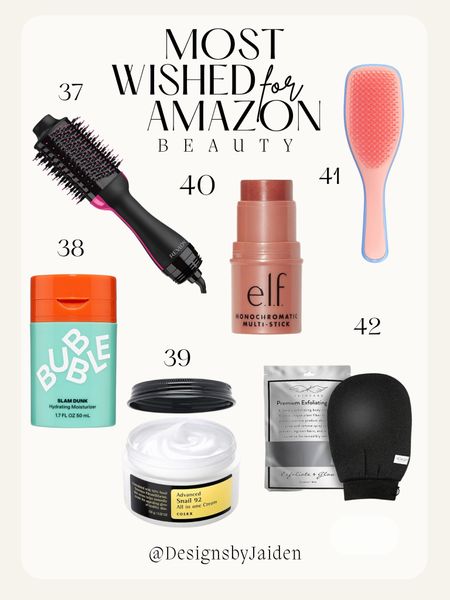 Amazon’s Top 100 Most Wished for Beauty Items ☁️ These are amazing gift ideas for the beauty lover in your life…or yourself 🤪 Click below to shop!! ✨

Amazon most wished for, Amazon best sellers, Amazon beauty finds, amazon gift guide, Amazon gift ideas, beauty gifts, makeup routine, back to school makeup routine, school makeup routine,  amazon must haves, Amazon favorites, amazon clothes, jewelry, Christmas gifts, Christmas gifts for her, vacation, travel, that girl, clean girl, must haves, favorites, jewelry must haves, jewelry favorites, necklaces, earrings, gift sets, sets, hair, hair tools, activewear, gifts for teens, gifts for teen girls, birthday gifts ideas, creative birthday gifts, cute gifts for friends, bff gifts, gifts for best friend, gift, cute gift, bestie gifts, best friend gifts for birthday, jewelry aesthetic, gifts for boyfriend, trendy necklace, trendy accessories, makeup, lip liner, lip stain, lip products, viral, tiktok viral, ulta, ulta gifts, Christmas gifts, Valentine’s Day gifts, stocking stuffers, gifts for her, beauty gifts, makeup routine, makeup tutorial, school makeup, school outfits, work makeup, long lasting makeup, natural makeup, skincare, skincare routine, perfume, travel bag, travel essentials, travel must haves, Christmas, stocking stuffers, beauty stocking stuffers, ulta, amazon finds, living room, bedroom, jeans, fall outfit, Halloween, Black Friday, prime day, amazon prime day, prime day sale, wedding guest, moisturizer, eye cream, makeup bag, skincare favorites, nails, at home nails, gel nails, gel nails at home, nail polish, retinal#LTKSale  #LTKSale 

#LTKworkwear #LTKstyletip #LTKhome #LTKCon #LTKGiftGuide #LTKCon #LTKSeasonal #LTKHoliday #LTKVideo #LTKbeauty #LTKHalloween #LTKfindsunder50 #LTKwedding #LTKover40 #LTKU #LTKmidsize