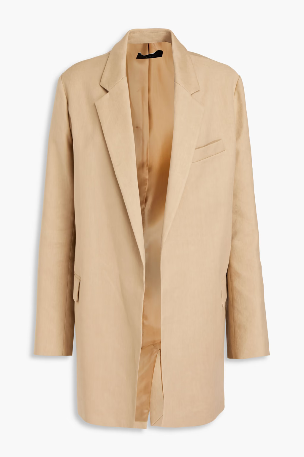Julia linen-blend twill blazer | The Outnet (UK and Europe)