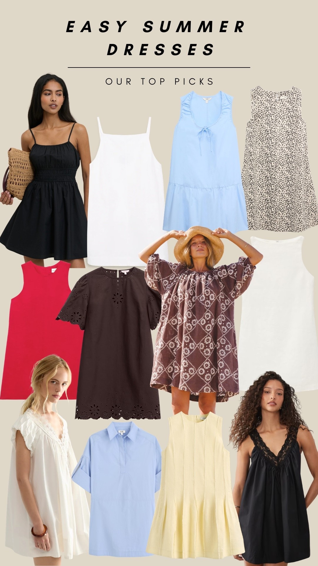 The roundup: easy mini summer dresses

#LTKsummer #LTKdresses #LTKstyletip