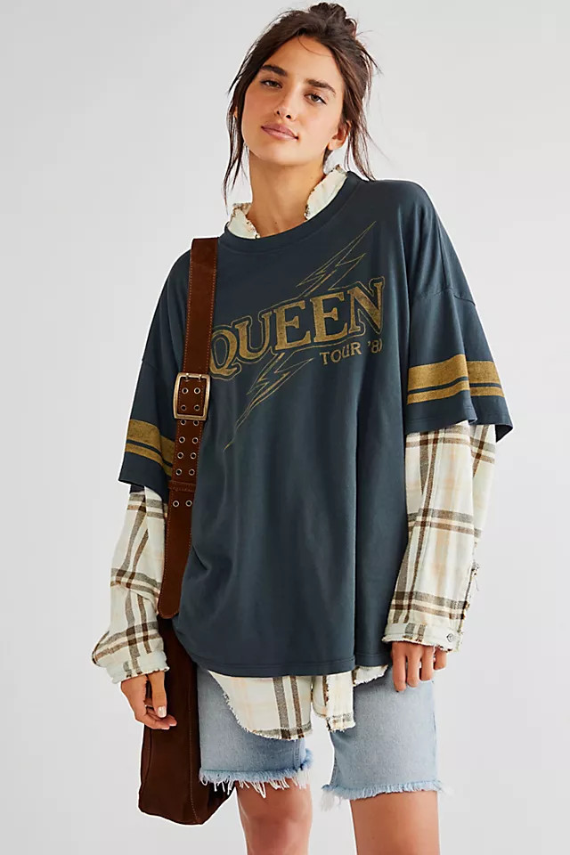 Queen Tour 80 One Size Tee | Free People (Global - UK&FR Excluded)