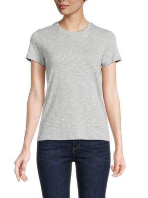ATM Anthony Thomas Melillo Slubbed Pima Cotton Tee on SALE | Saks OFF 5TH | Saks Fifth Avenue OFF 5TH