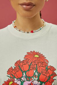 Ron Bass Beaded Love Necklace | Forever 21 (US)