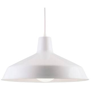 Westinghouse 1-Light White Pendant-6619800 - The Home Depot | The Home Depot