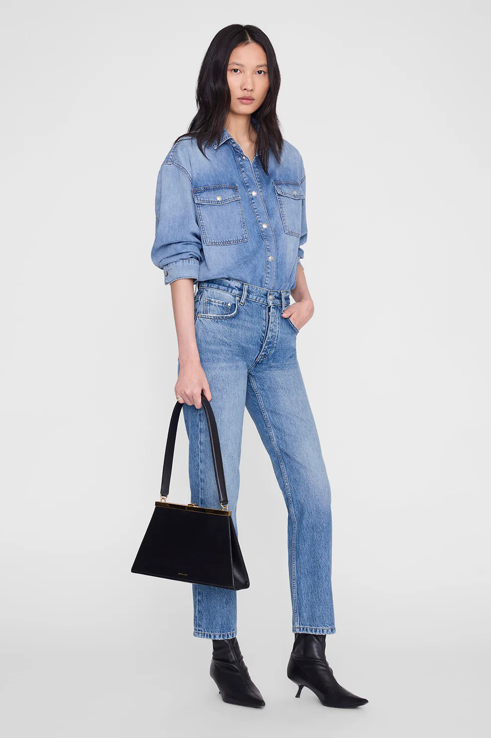 Jane Jean 28" - Cascade Blue | Anine Bing