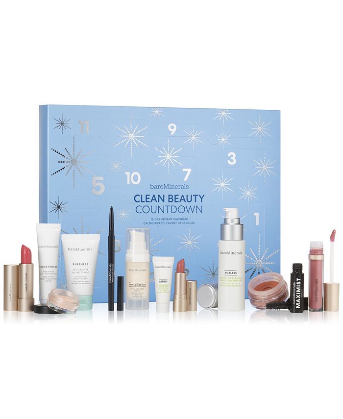 bareMinerals 12-Pc. Clean Beauty Countdown 12-Day Advent Calendar Set & Reviews - Beauty Gift Set... | Macys (US)